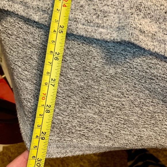 Free Press Sweatshirt Large “No Sleep Club” Script Oversized Rayon Poly Spandex - Picture 15 of 15